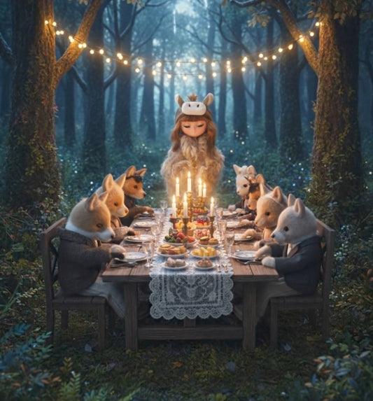 【音量注意】森の食事会【動画】